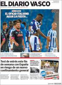 Portada de Diario Vasco (España)