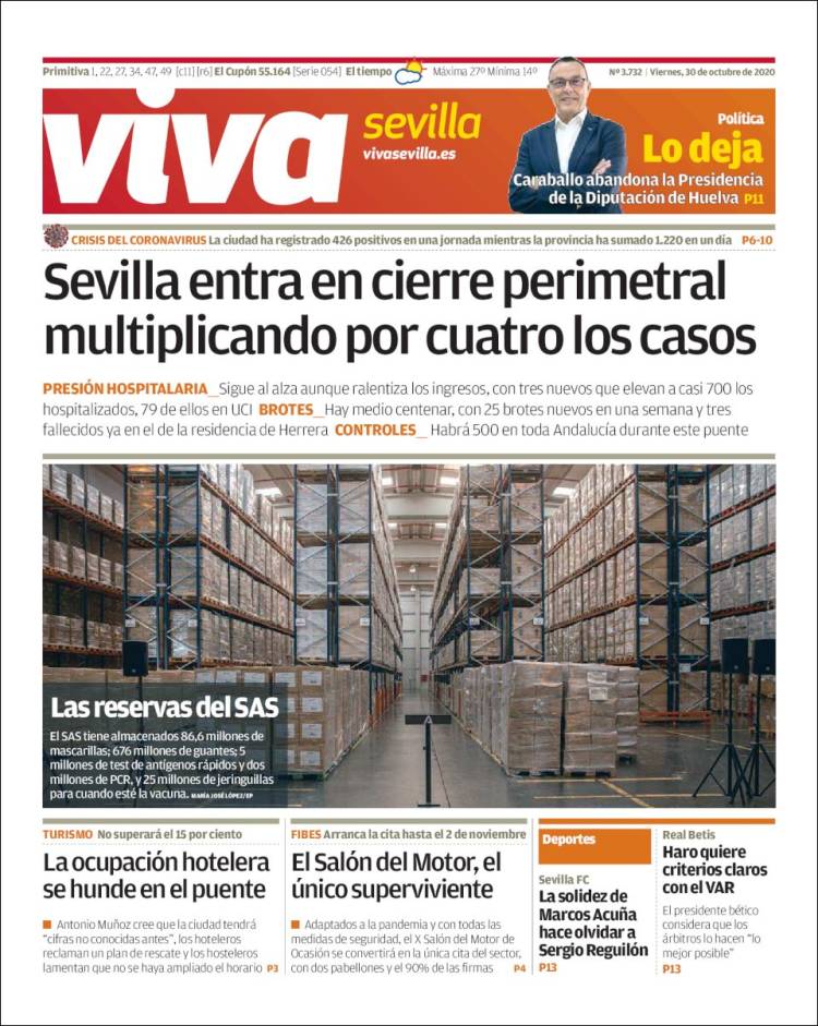 Portada de Viva Sevilla (España)