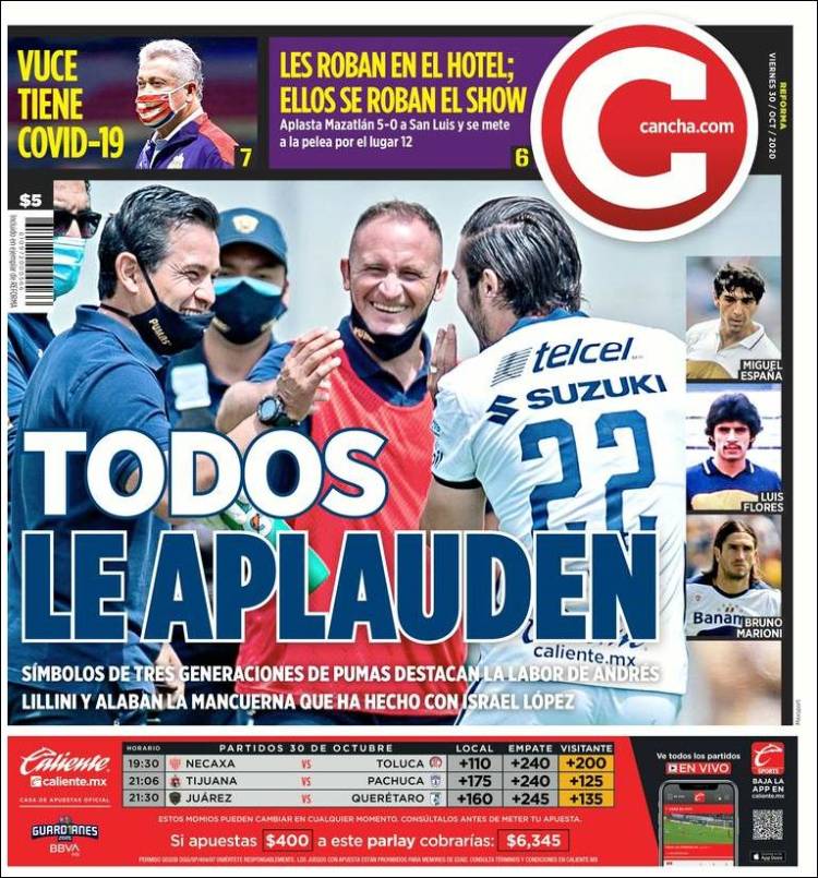 Portada de Cancha (M&eacute;xico)