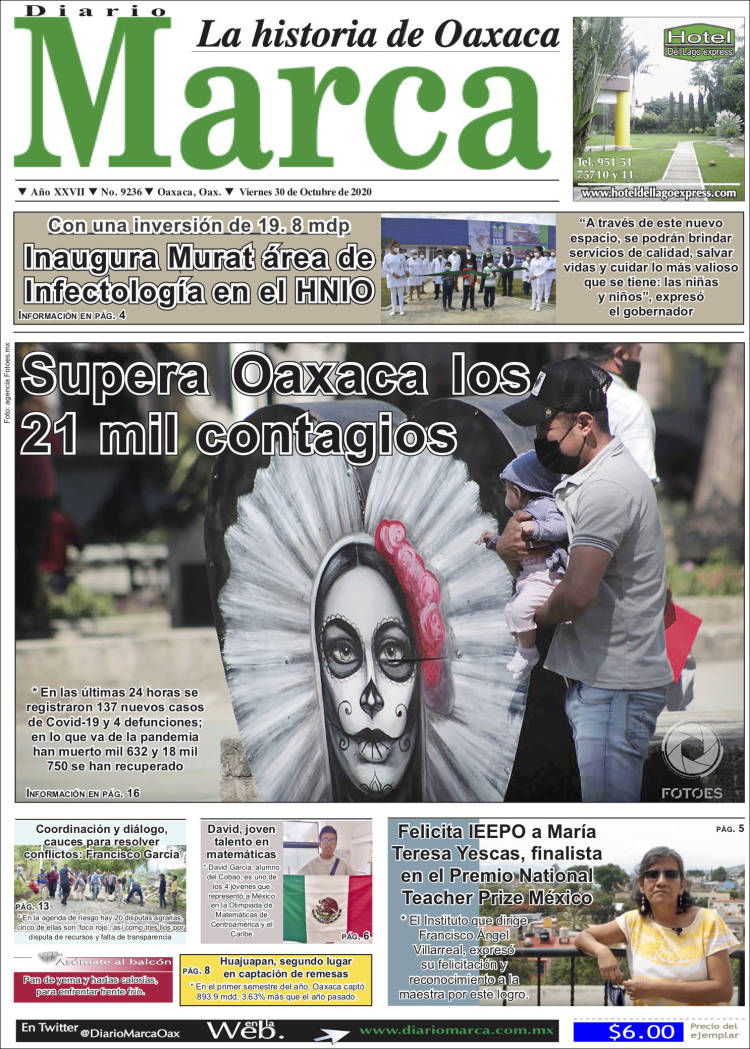 Portada de Diario Marca (M&eacute;xico)