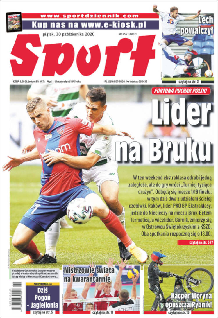 Portada de Katowicki Sport (Polonia)