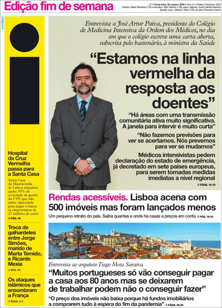 Portada de I - informação (Portugal)