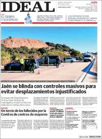 Portada de El Ideal de Jaén (España)