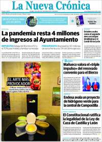 Portada de La Nueva Crónica (España)