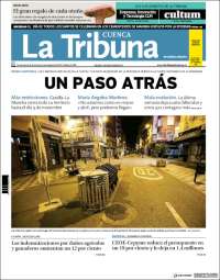 Portada de La Tribuna de Cuenca (España)