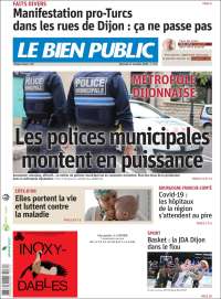Portada de Le Bien Public (Francia)