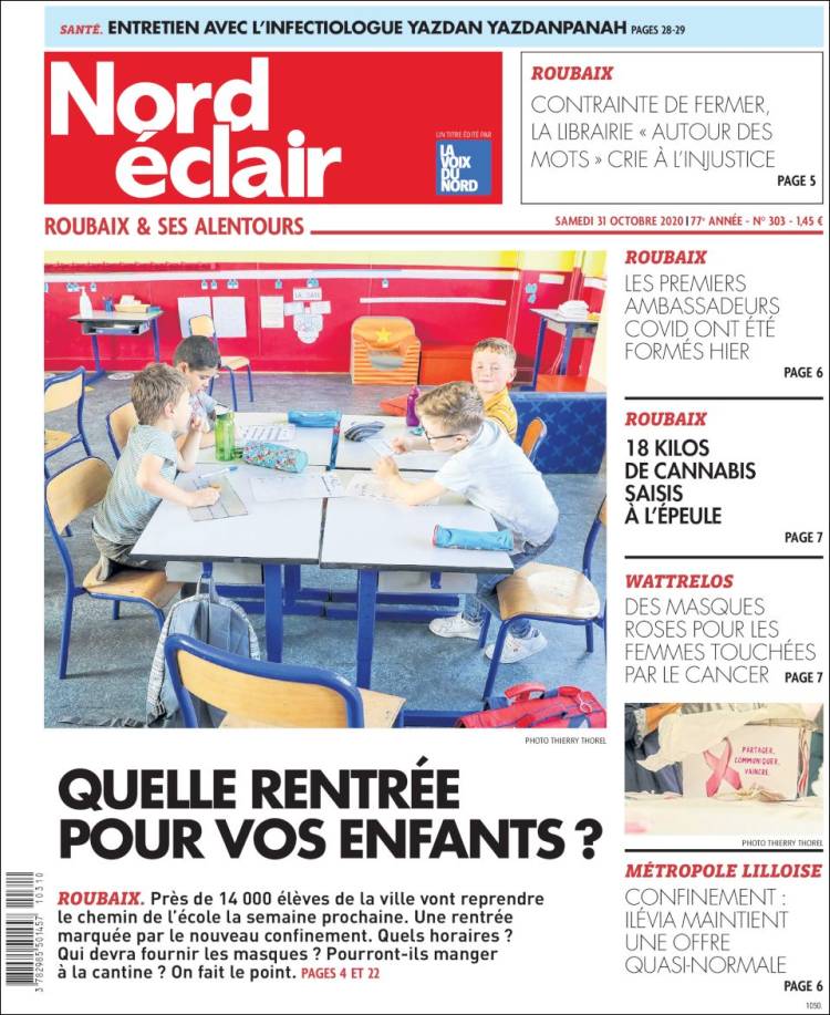 Portada de Nord Éclair (Francia)