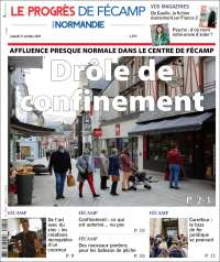 Portada de Progres de Fecamp (Francia)