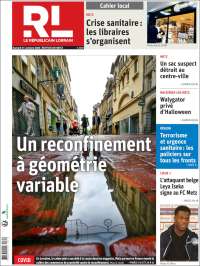 Portada de Le Republicain Lorrain (Francia)