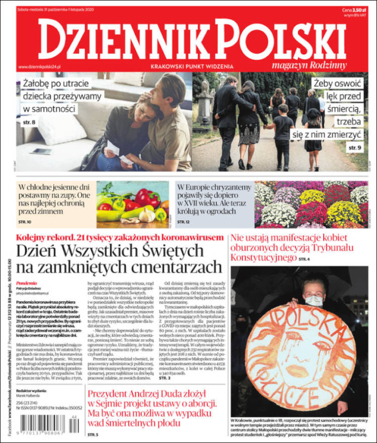 Portada de Dziennik (Polonia)