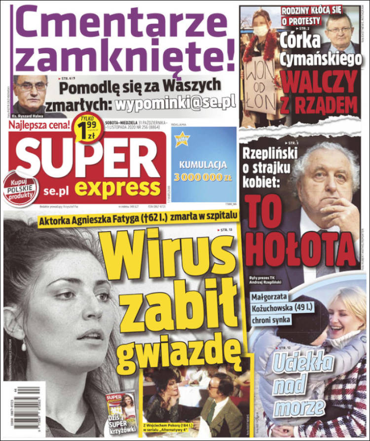 Portada de Super Express (Polonia)