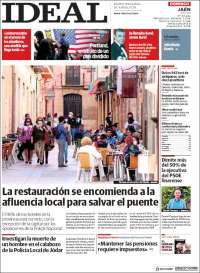 Portada de El Ideal de Jaén (España)