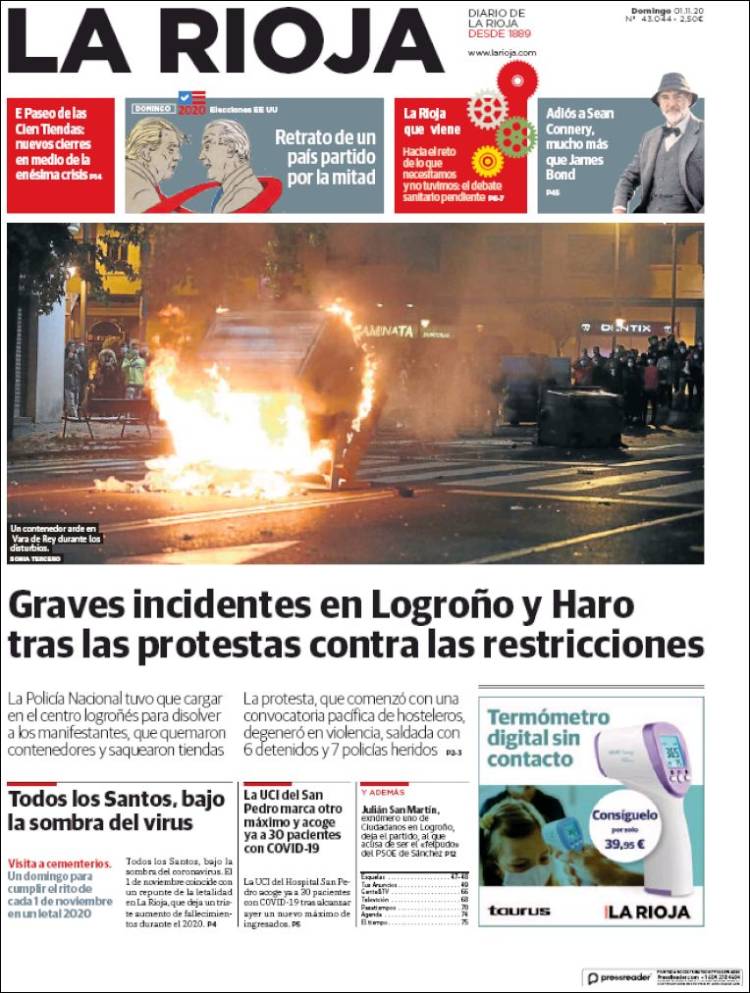 Portada de La Rioja (España)