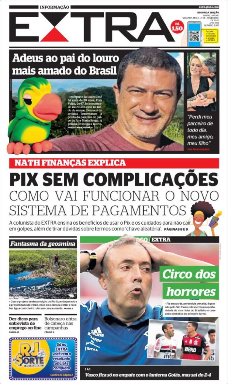 Portada de Extra (Brasil)
