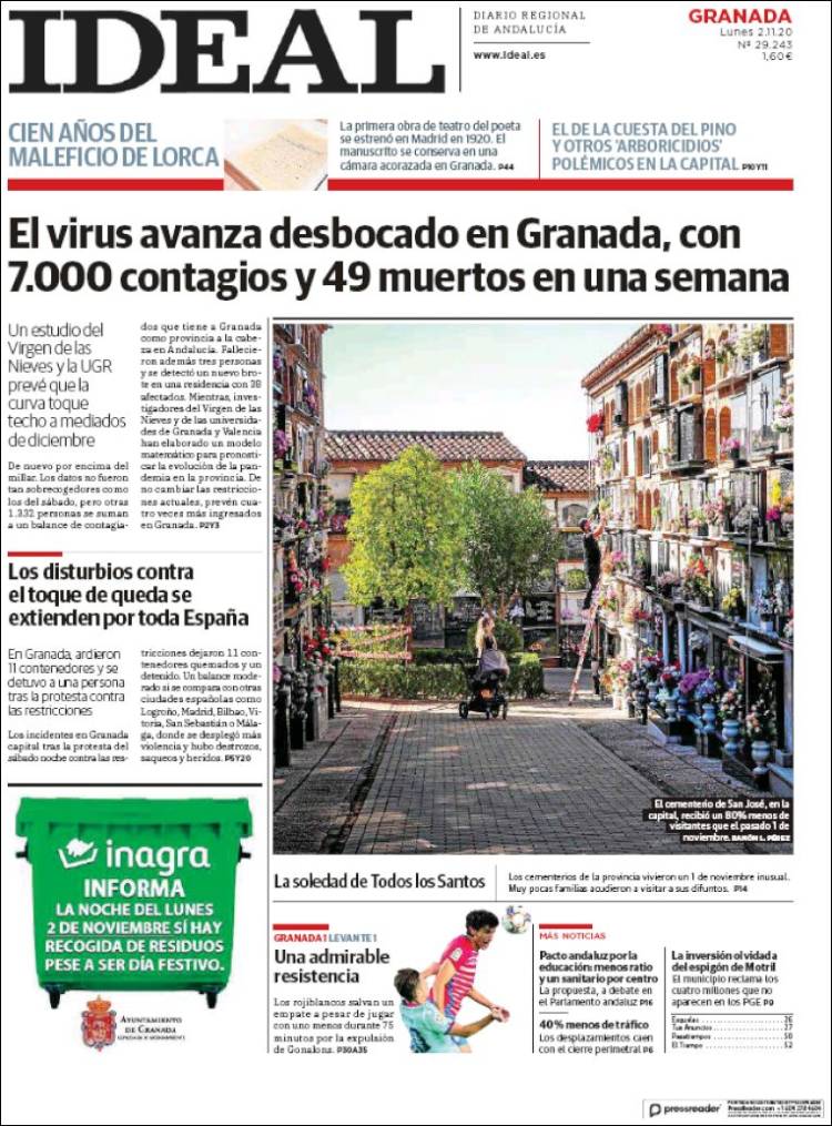 Portada de Ideal (Espa&ntilde;a)