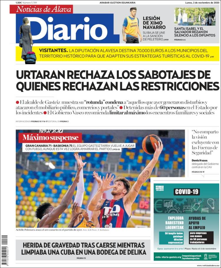 Portada de Noticias de Álava (Espa&ntilde;a)