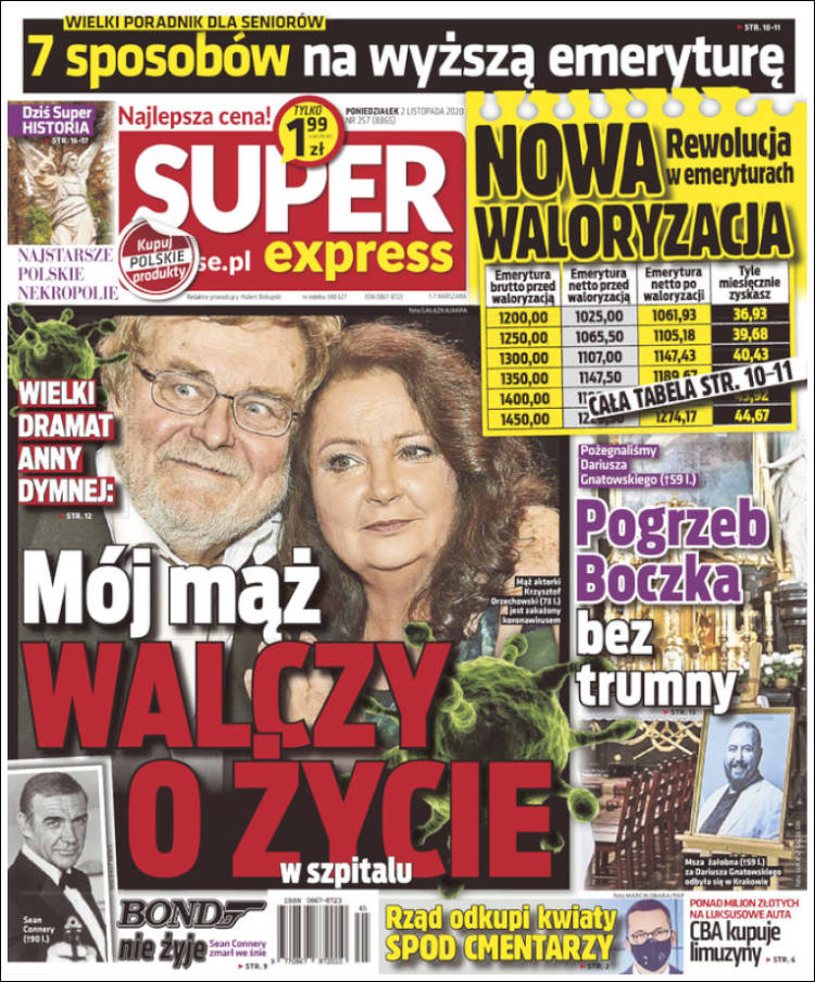 Portada de Super Express (Polonia)