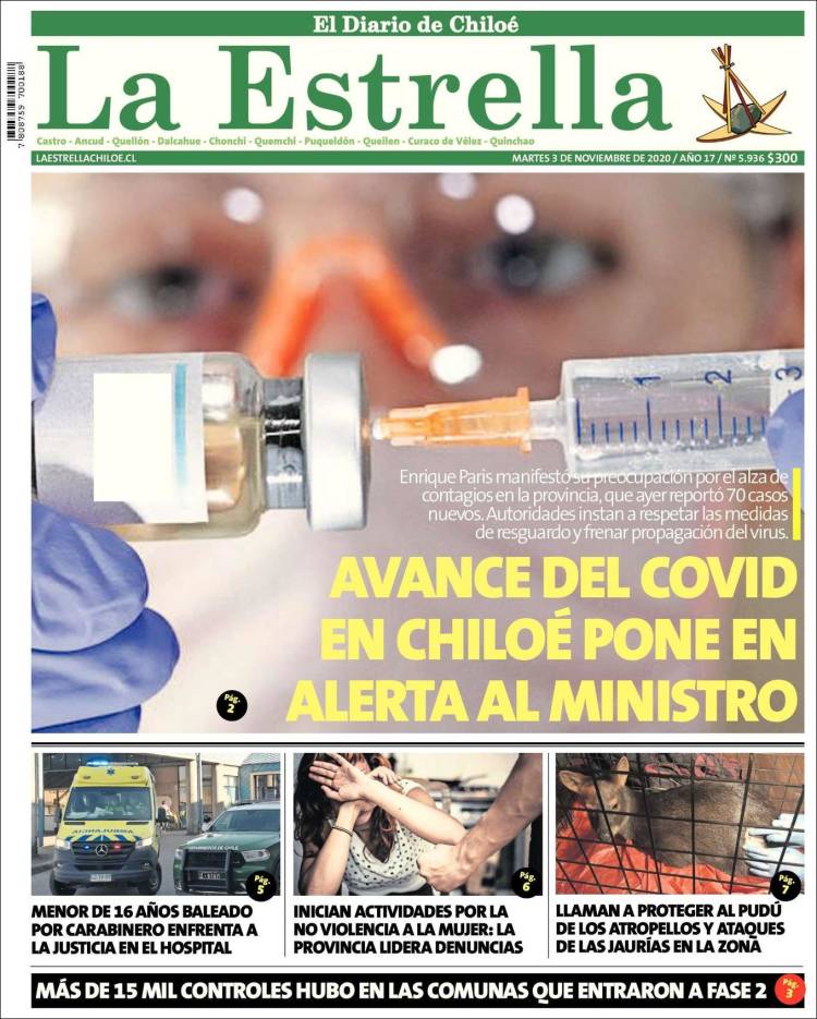 Portada de Estrella de Chiloé (Chile)