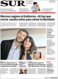 Portada de Diario el Sur (España)