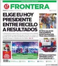 Portada de Frontera (México)