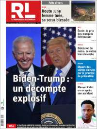 Portada de Le Republicain Lorrain (Francia)