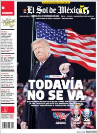 Portada de El Sol de México (México)