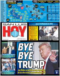 Portada de San Luis Hoy (México)