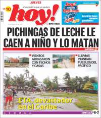 Portada de Hoy (Nicaragua)