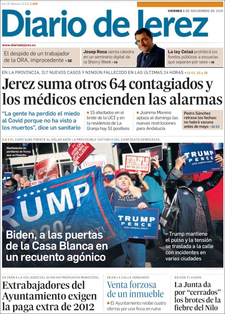 Portada de Diario de Jerez (España)