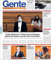 Portada de Gente en Valladolid (España)