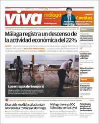 Portada de Viva Málaga (España)