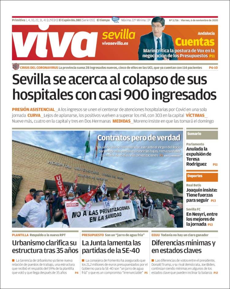 Portada de Viva Sevilla (España)