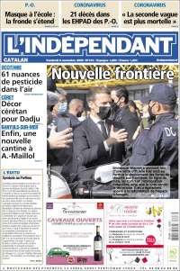 Portada de Le Indépendant (Francia)