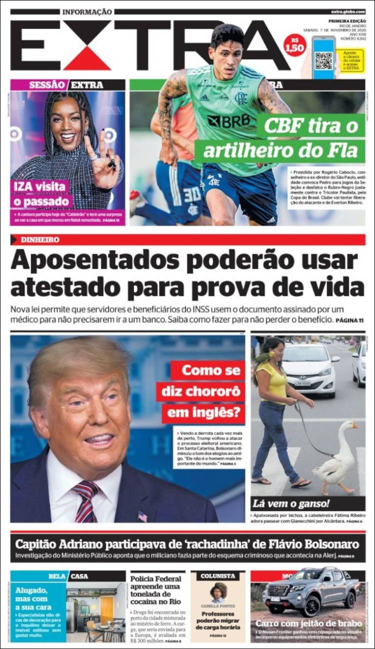 Portada de Extra (Brasil)