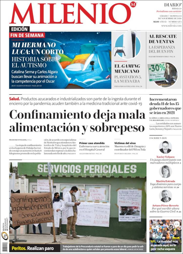 Portada de Milenio de Hidalgo (M&eacute;xico)
