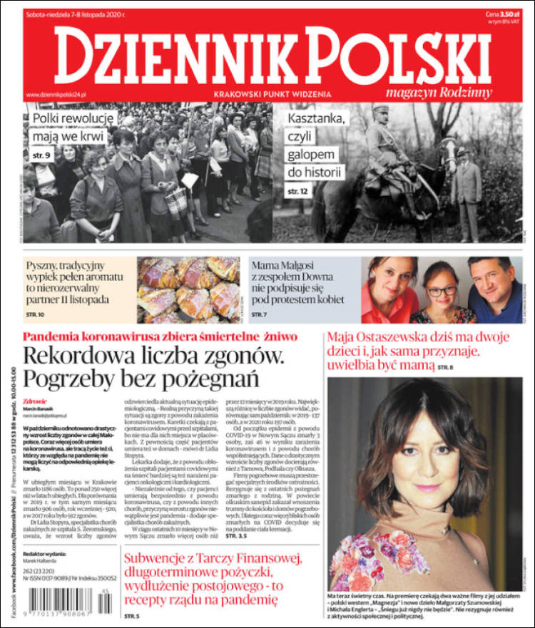 Portada de Dziennik (Polonia)