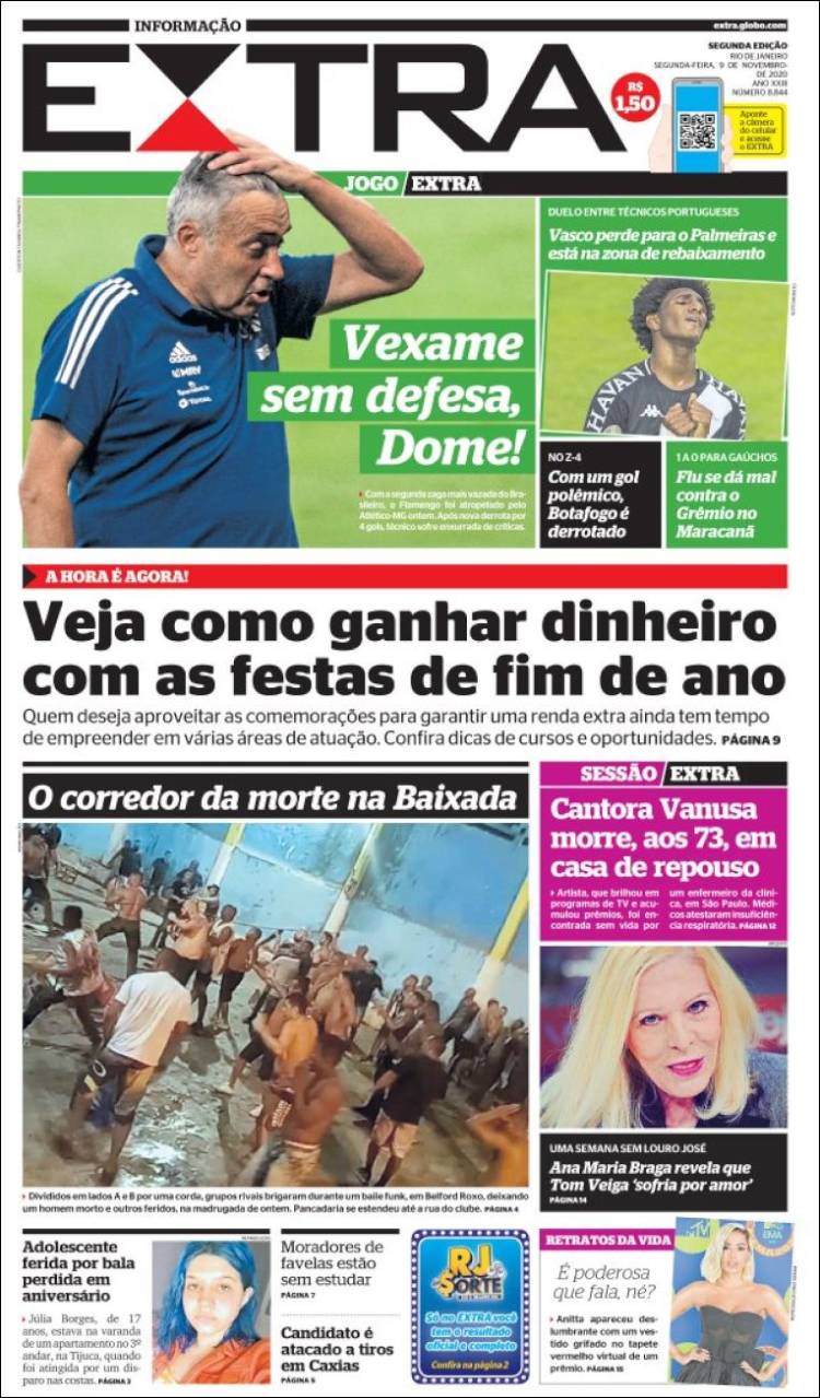 Portada de Extra (Brasil)