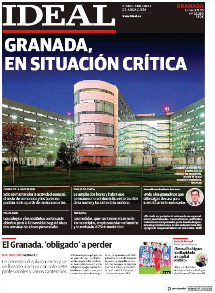 Portada de Ideal (Espa&ntilde;a)