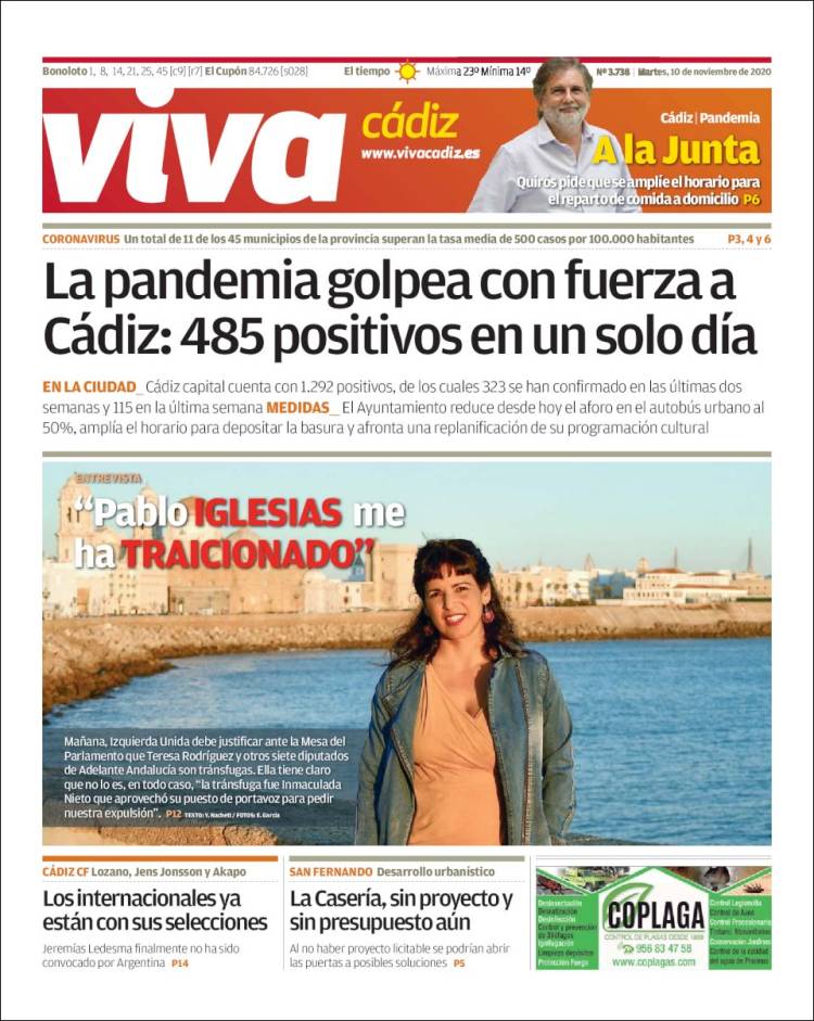 Portada de Información - Cadiz (España)