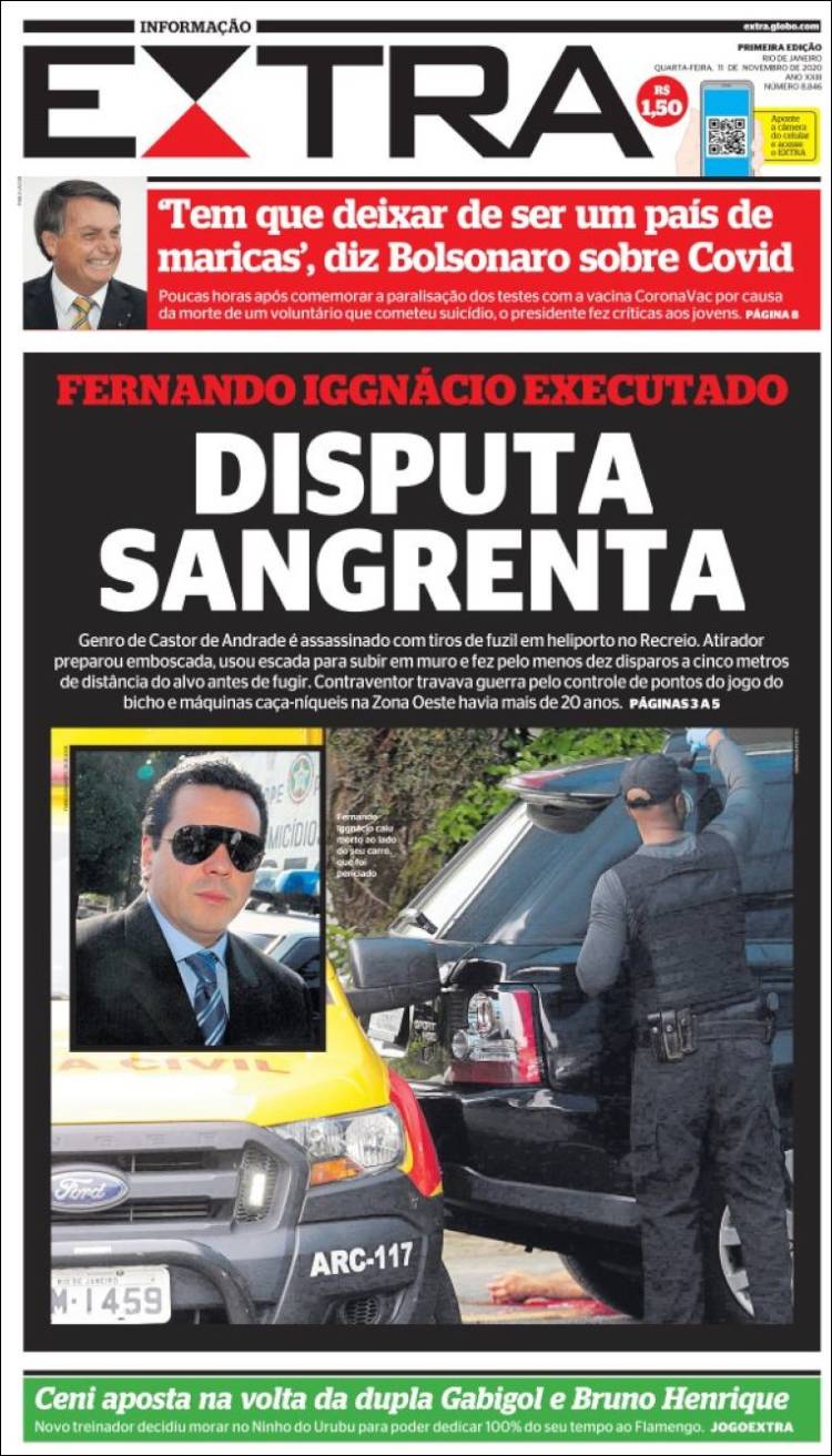 Portada de Extra (Brasil)