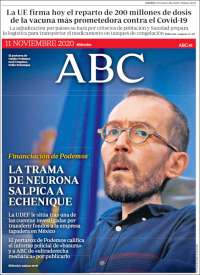 Portada de ABC (España)