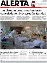 Portada de Alerta - El Diario de Cantabria (España)