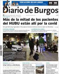 Portada de Diario de Burgos (España)