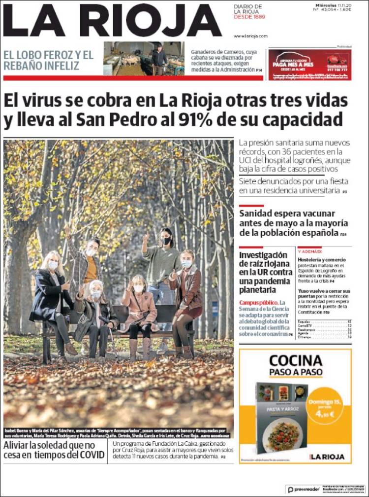 Portada de La Rioja (España)