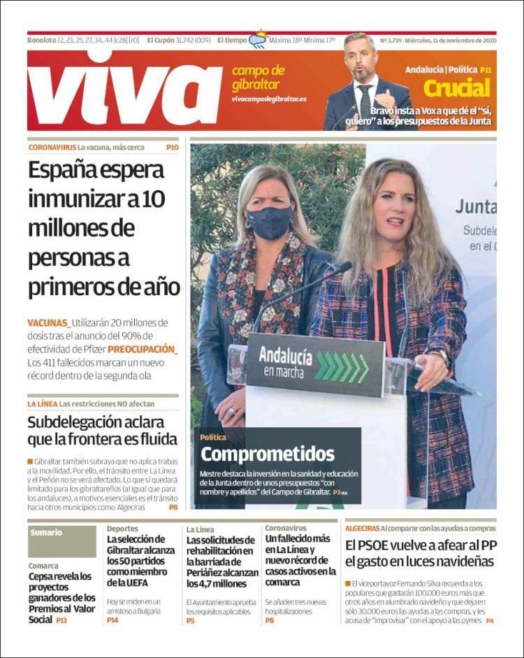 Portada de Viva Campo de Gibraltar (España)