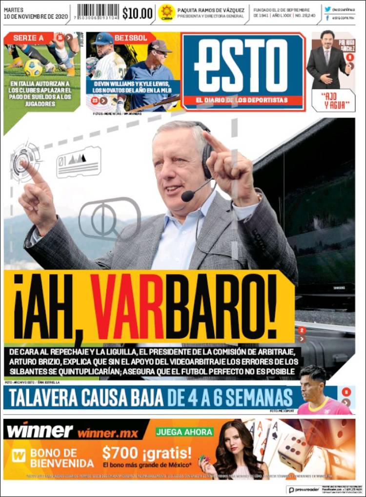 Portada de Esto (México)