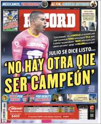 Portada de Record (México)