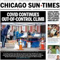 Portada de Chicago Sun-Times (USA)