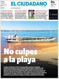 Portada de Diario El Ciudadano y la Región (Argentina)