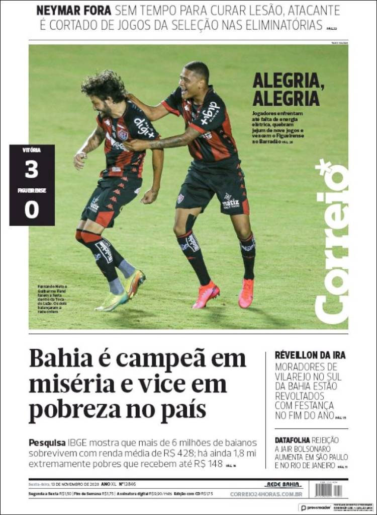 Portada de Correio* (Brasil)